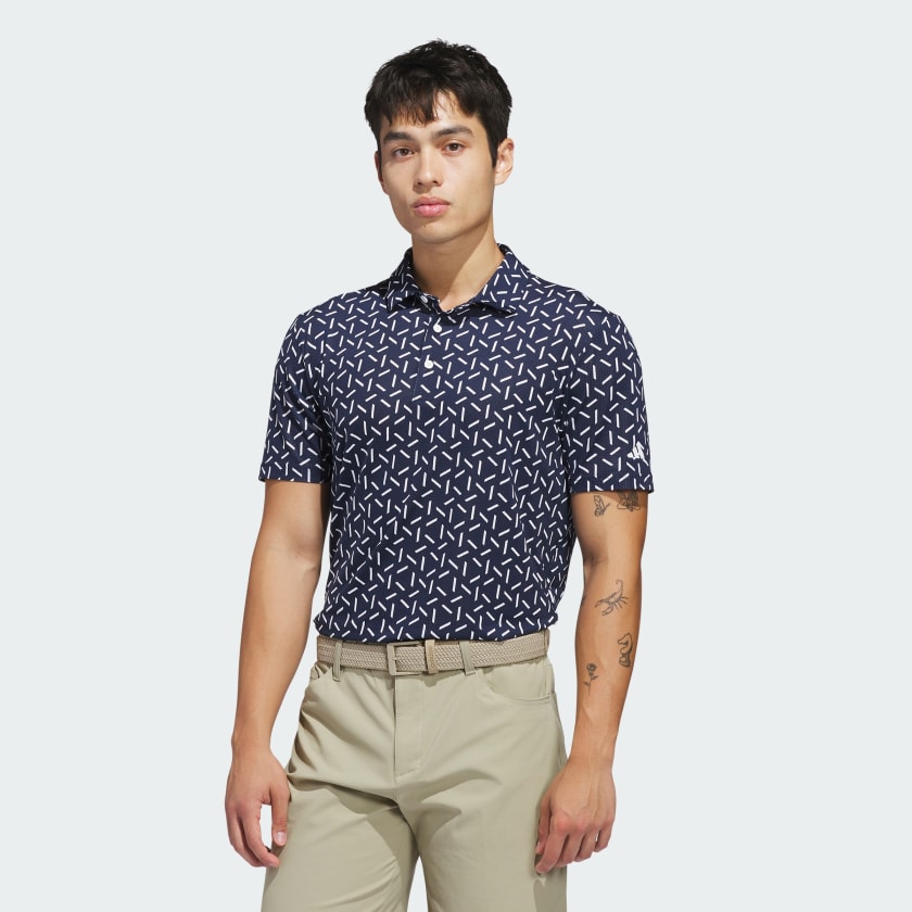 ULTIMATE365 MESH PRINT CLIMACOOL POLO Shirt