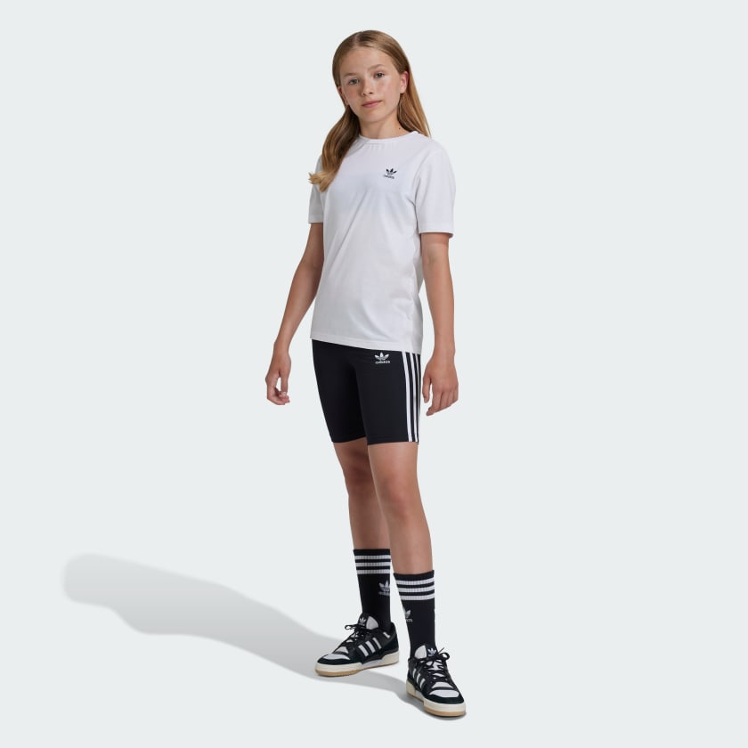 adidas Adicolor Cycling Shorts Kids Black Free Shipping with adiClub adidas US