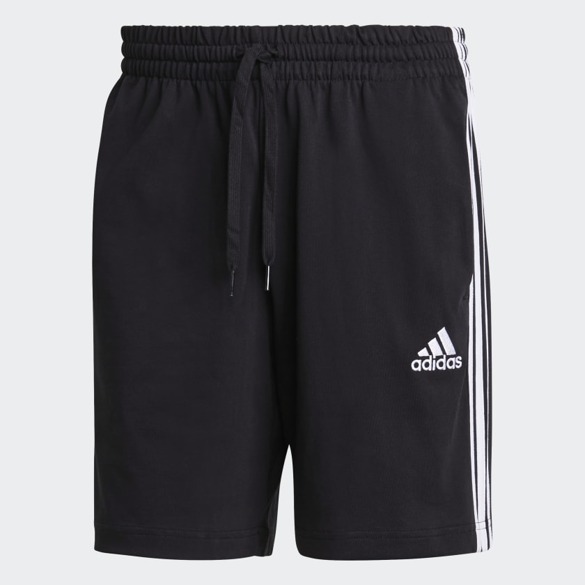adidas AEROREADY Essentials 3-Stripes Shorts - Black | Men\'s Lifestyle |  adidas US