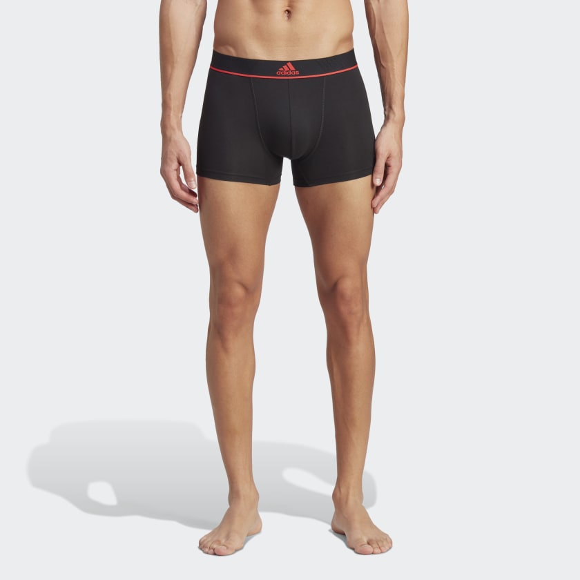 Calzoncillo Boxer Active Micro Flex Eco Paquete de 3 Negro adidas adidas Peru