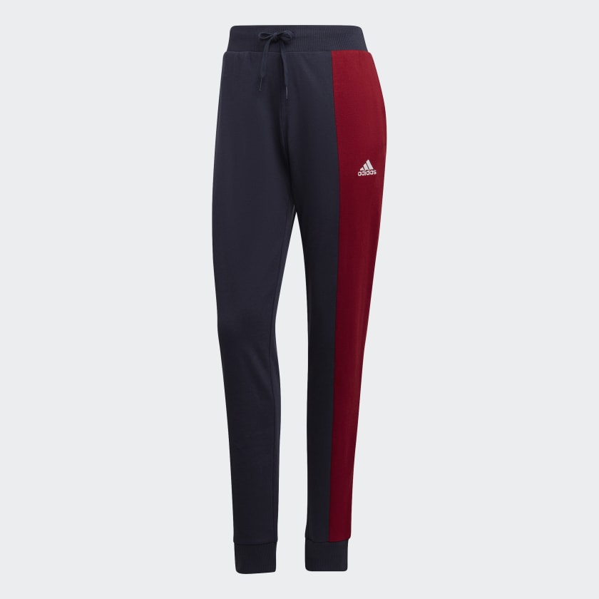 adidas Essentials Colorblock Joggers Blue adidas UK