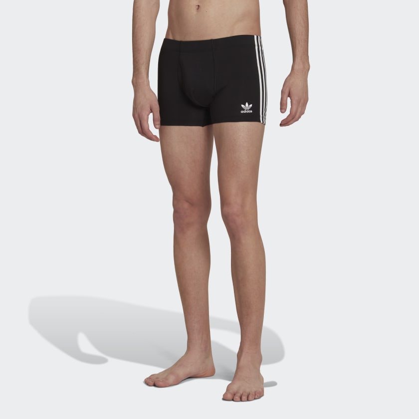 adidas Originals Men's Trefoil Athletic Comfort Fit Boxer Brief