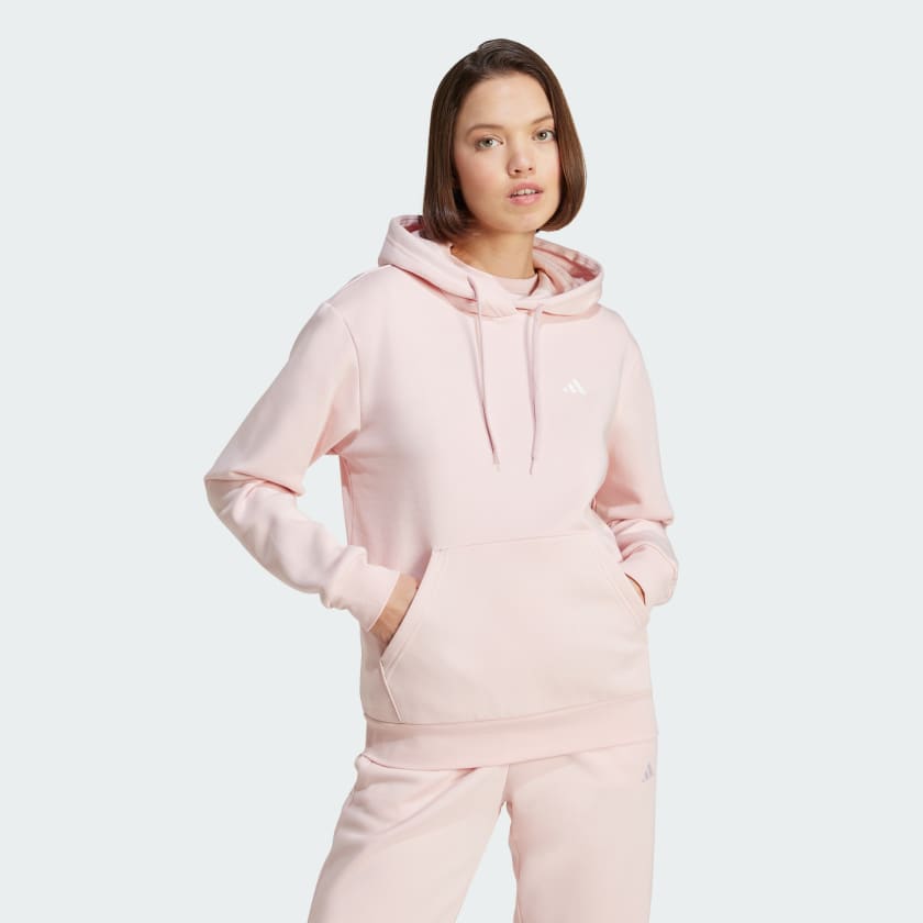 Small adidas logo hoodie clearance
