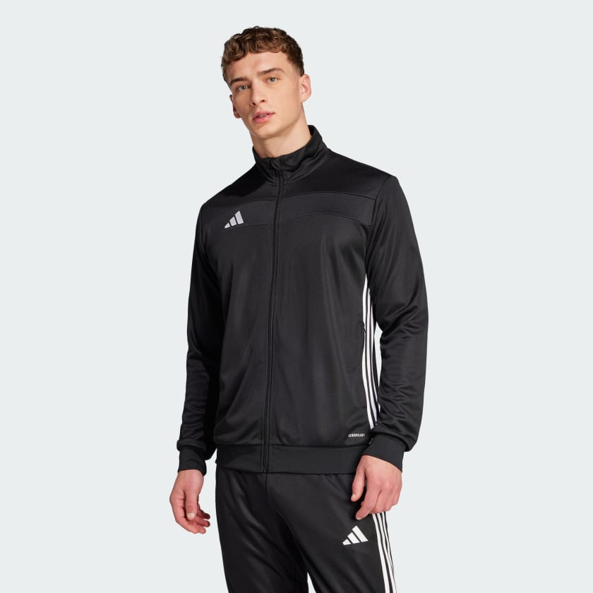 adidas Tiro 25 Essentials Training Jacket - Black | Free
