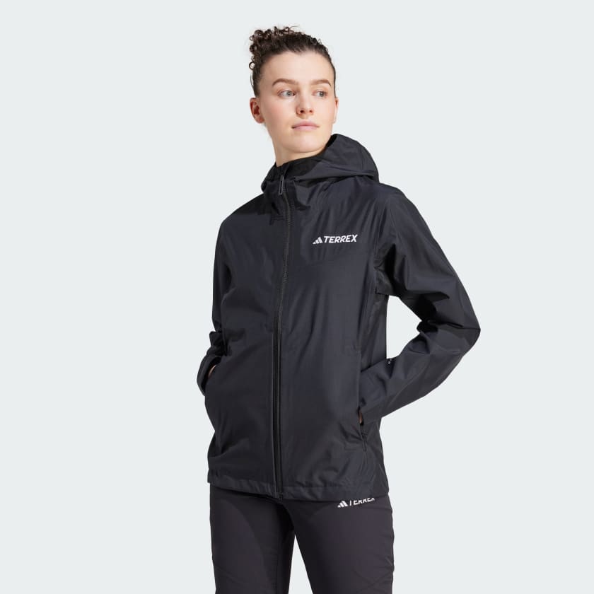 adidas Terrex Multi 2.5L Rain.Rdy Jacket Black Free Shipping with adiClub adidas US