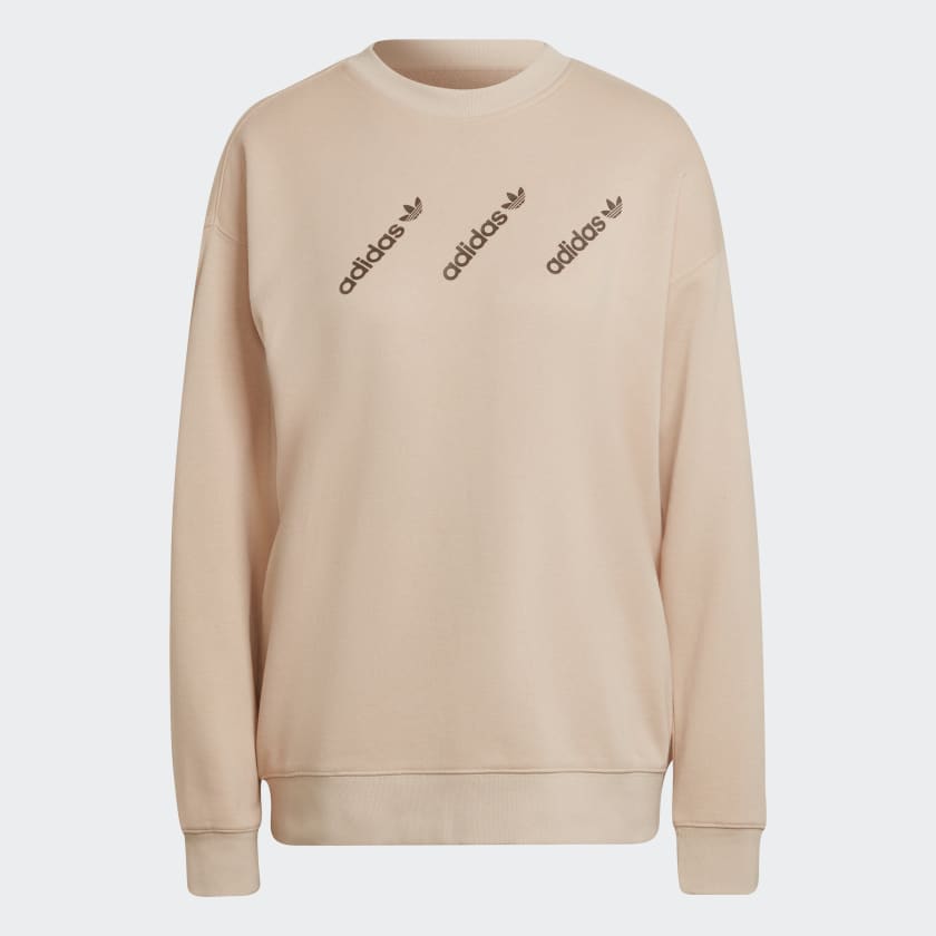 Adidas sweatshirt rose gold deals