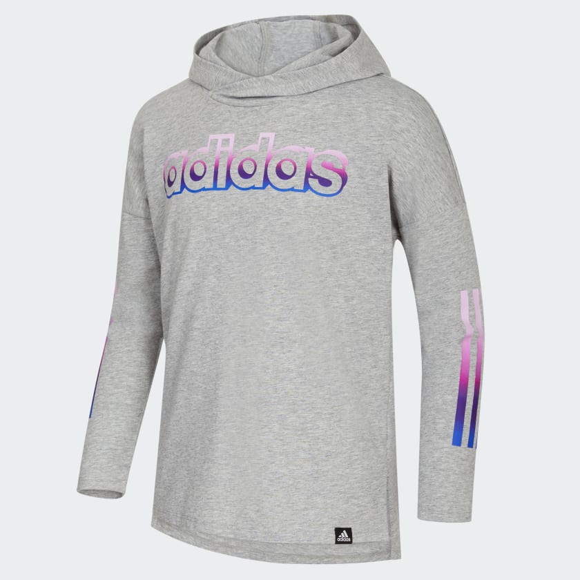 Adidas hooded tee clearance