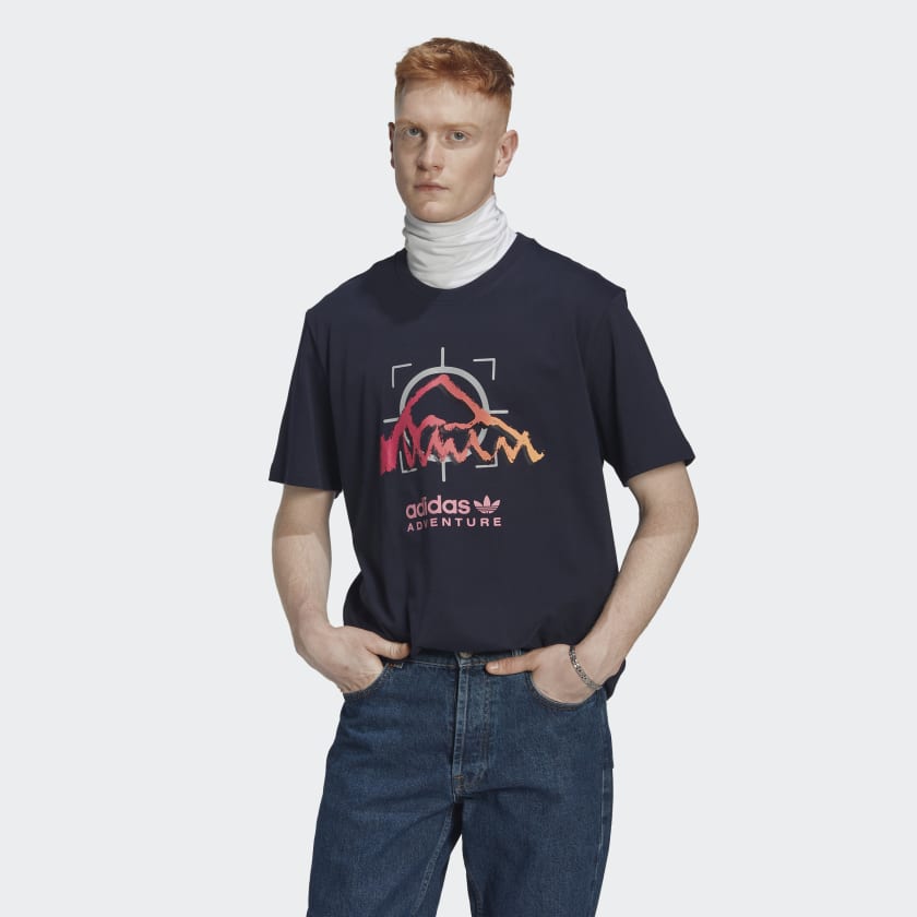 adidas Adventure Ride Tee - Blue | adidas India