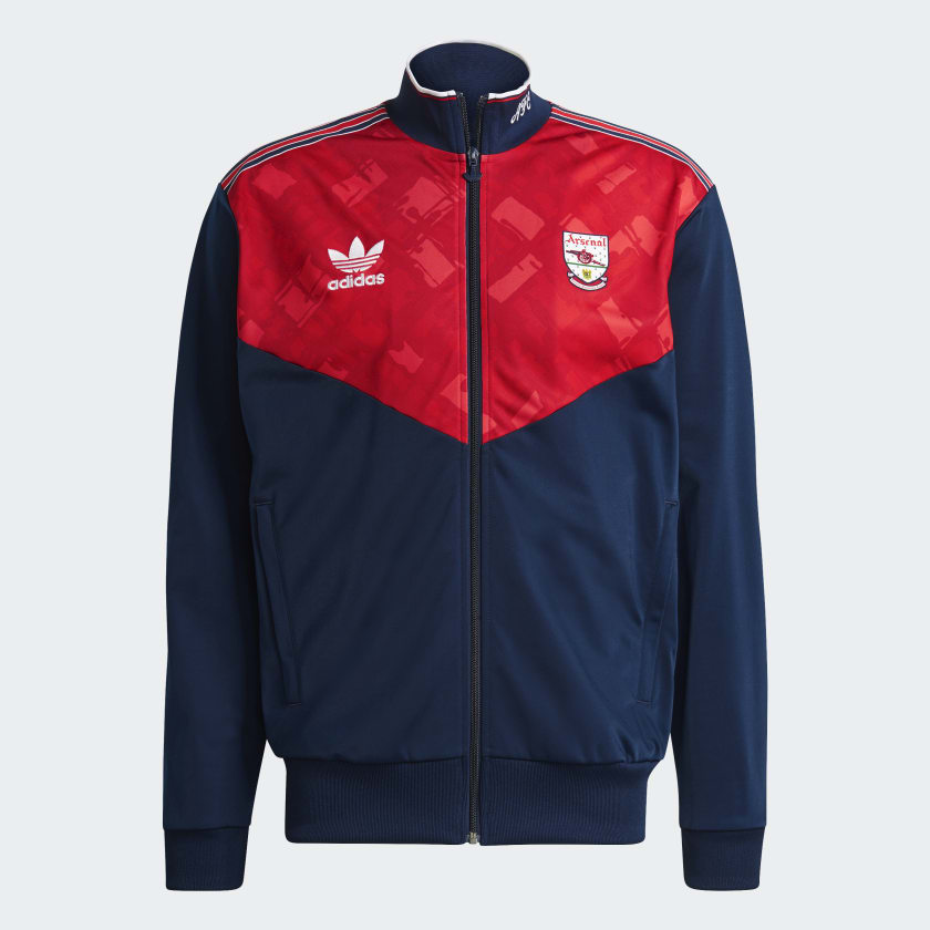adidas Arsenal Track Top Blue adidas New Zealand