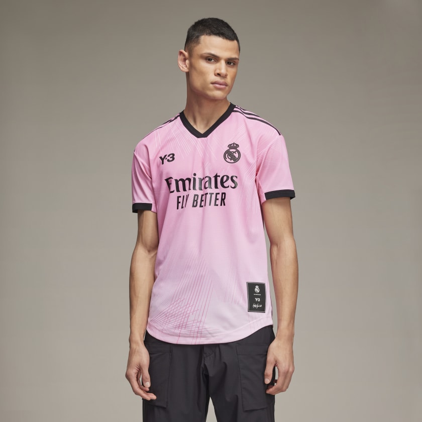 adidas Y3 REAL MADRID 120TH ANNIVERSARY GOALKEEPER JERSEY Pink