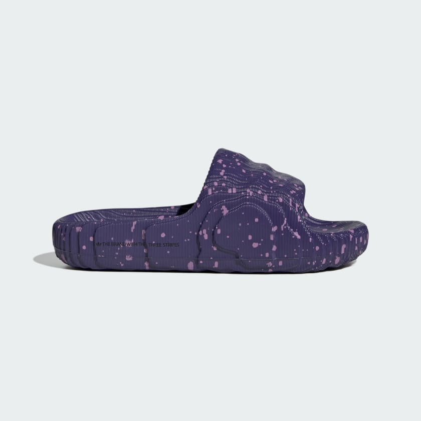 Slides Adilette Lilla Lila Badslippers Adidas Lila Slipper