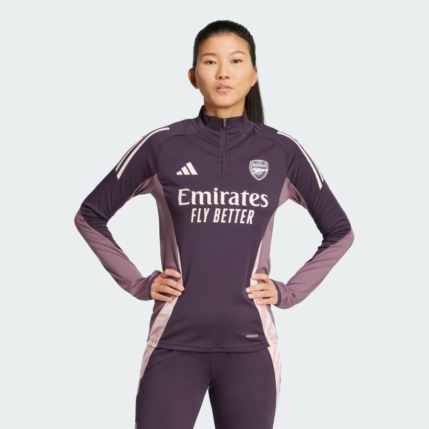 Maglia da allenamento Tiro 24 Arsenal FC Viola JF2920 21 model