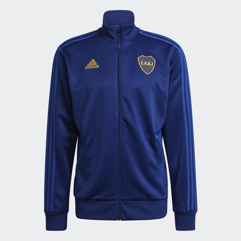 Jaqueta Boca Juniors 3 Stripes Azul adidas adidas Brasil