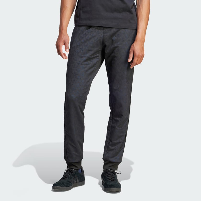 Adidas tight fit tracksuit bottoms top
