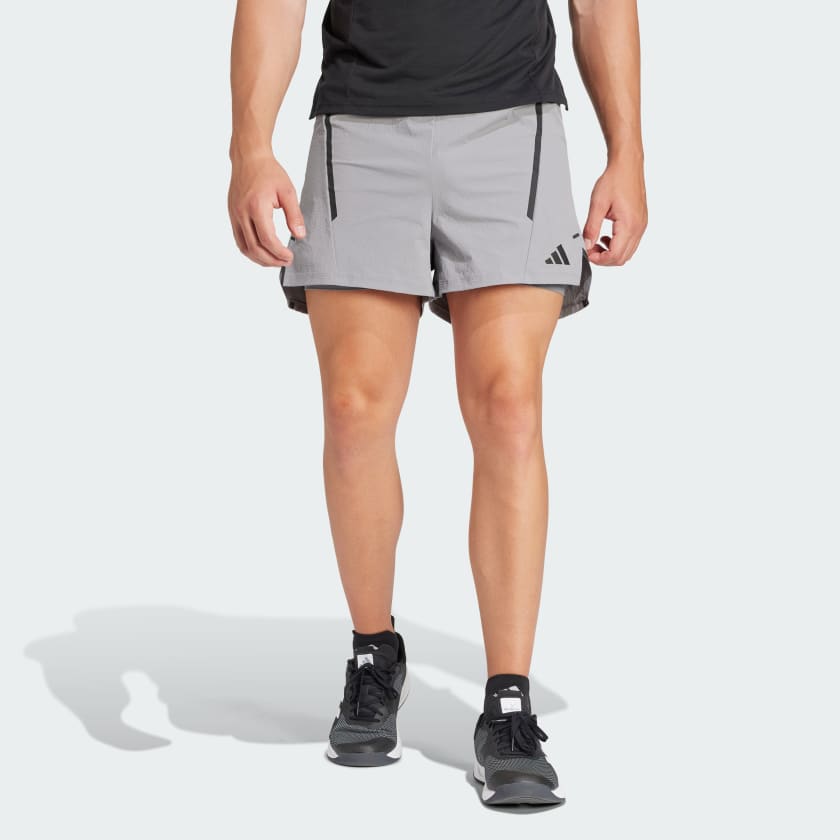 Shorts de Entrenamiento D4T Pro Series Adistrong Plomo adidas adidas Peru