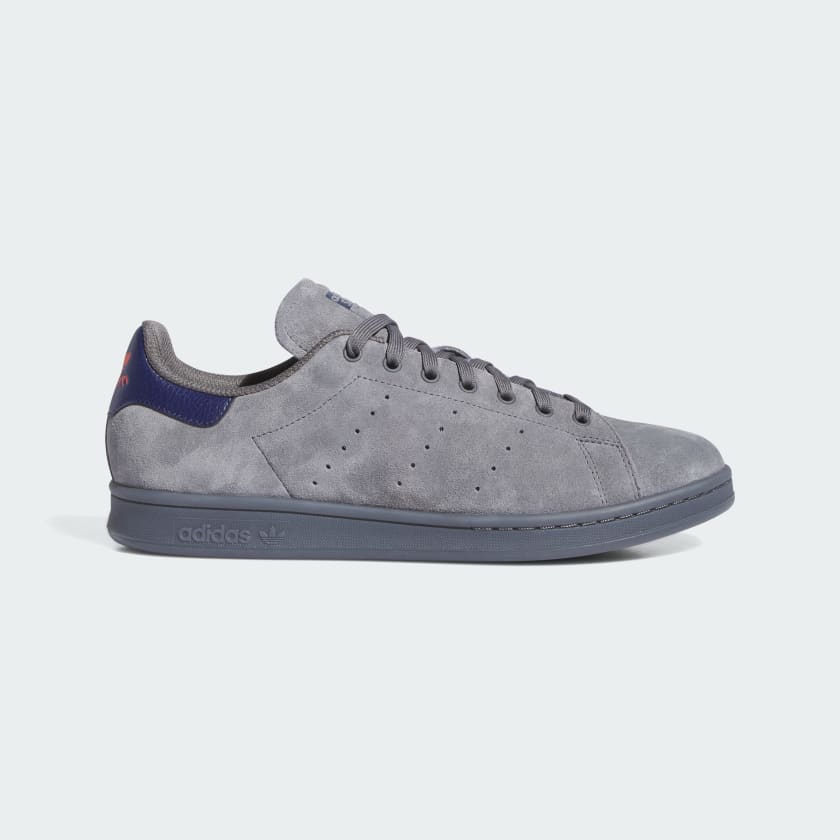 Adidas originals stan smith suede grey clearance
