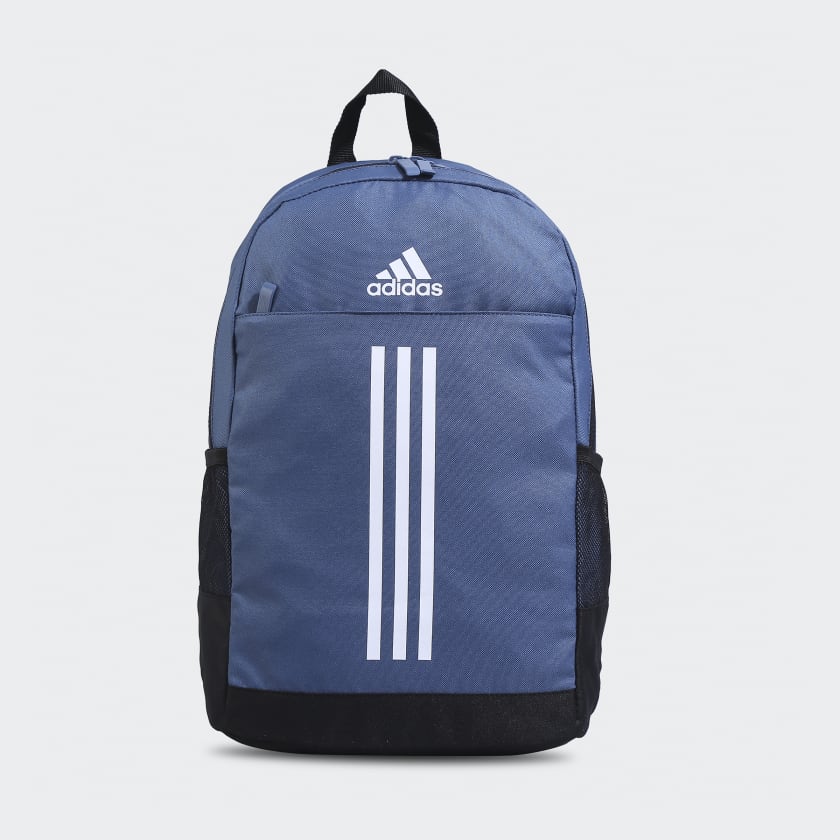 Adidas backpack stripes deals