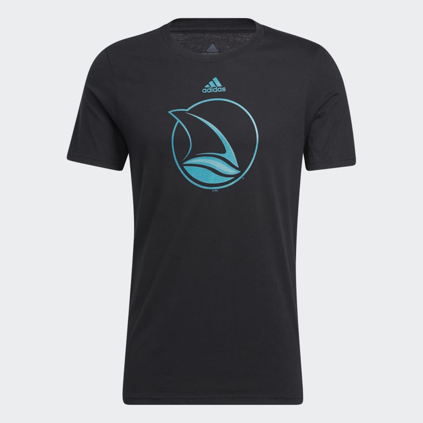 Adidas shark t shirt best sale