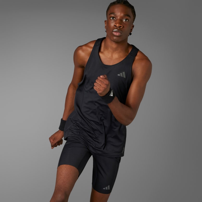 adidas Adizero Running Short Leggings - Black | Men\'s Running | adidas US