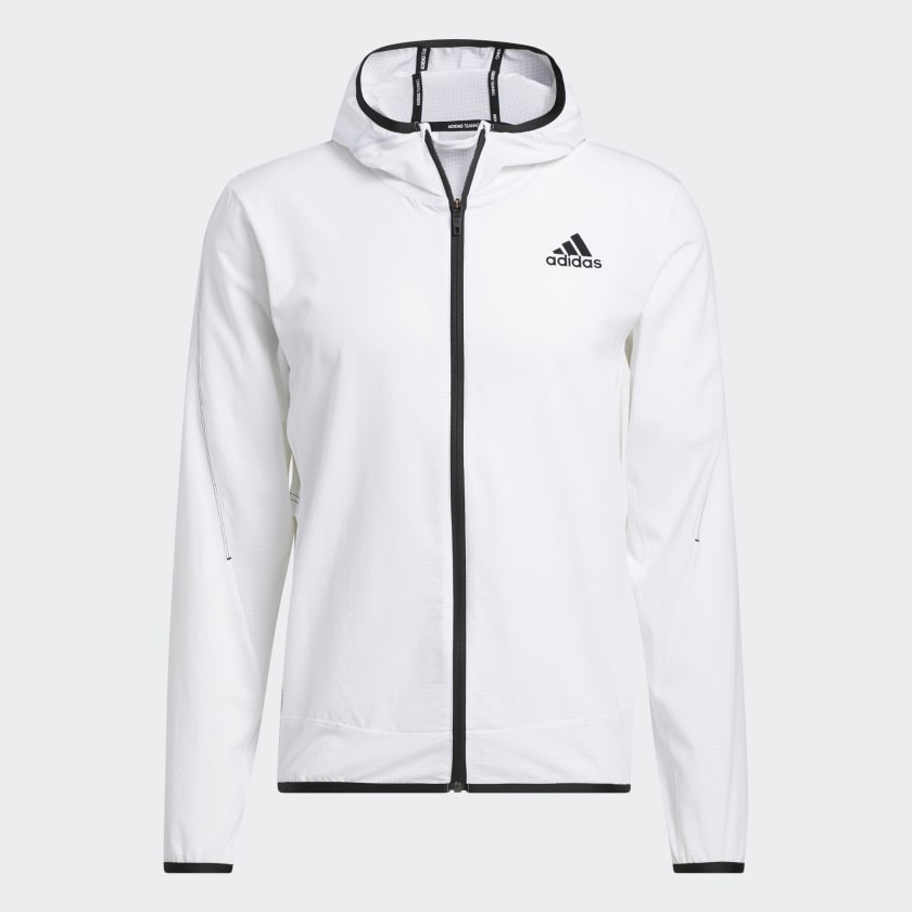 adidas Chamarra Tejida Ligera HEAT.RDY Warrior Blanco adidas Mexico