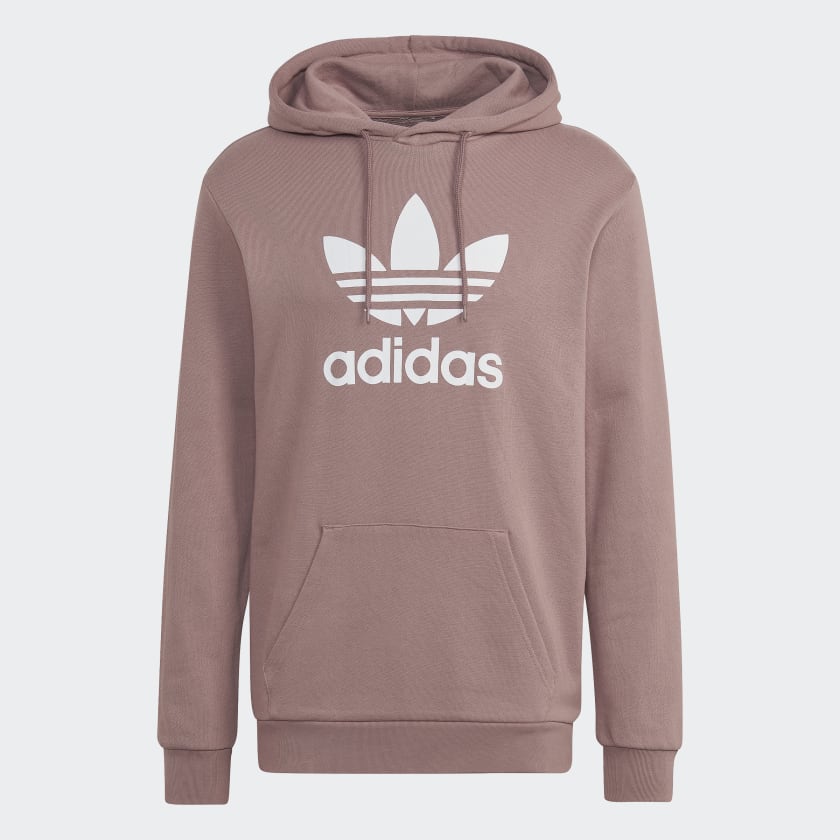 adidas Adicolor Classics Trefoil Hoodie Purple Free Shipping with adiClub adidas Canada