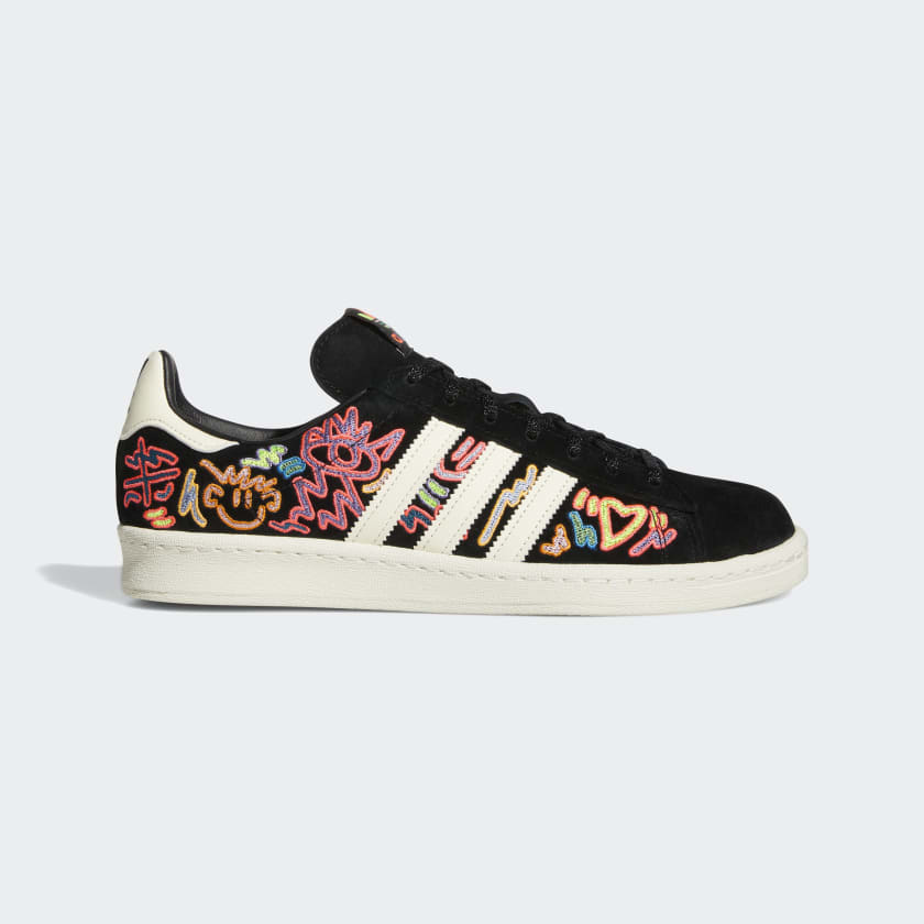 White adidas Campus 80s Pride Shoes | unisex lifestyle | adidas US