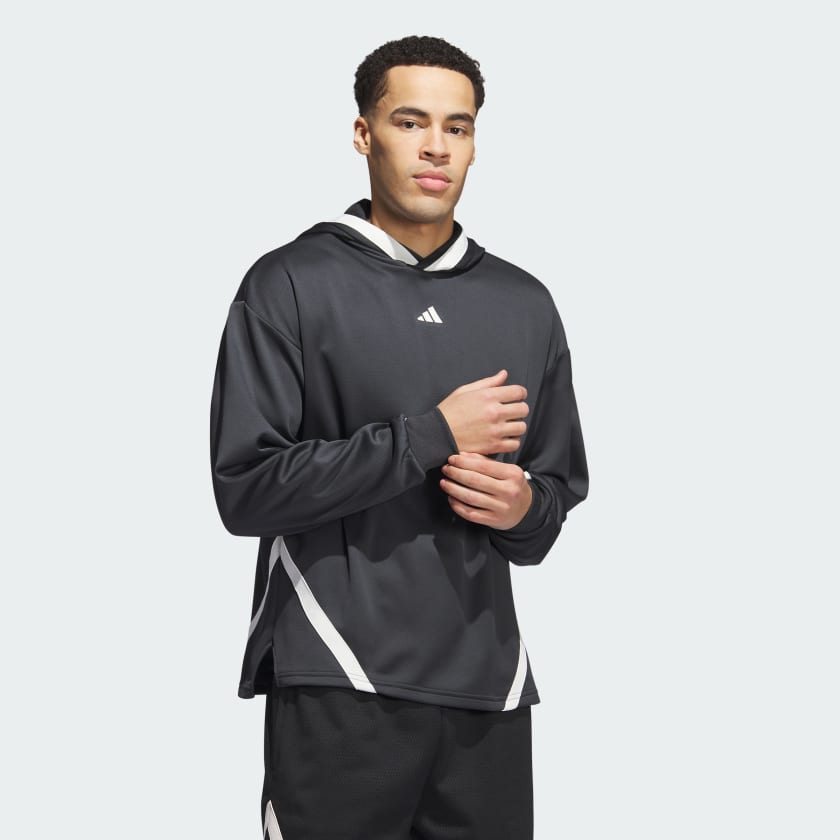 Adidas men's pullover hoodie discount