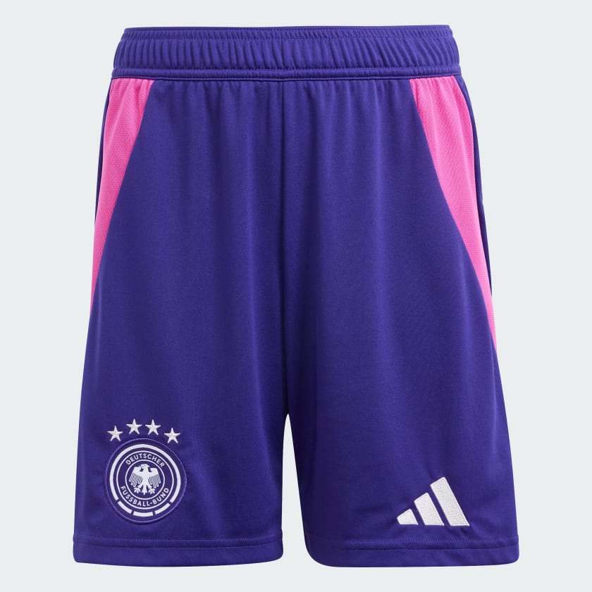 adidas Germany 24 Away Shorts Kids Purple adidas Ireland