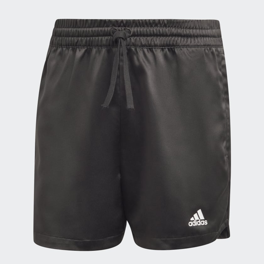 adidas Men's Lifestyle Satin Shorts - Black | Free Shipping