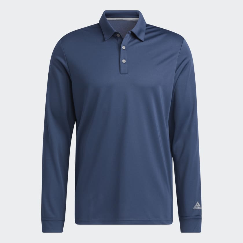 Adidas polo shirts long sleeve store