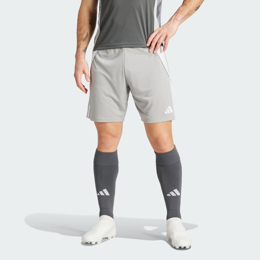 Adidas shorts grey mens on sale