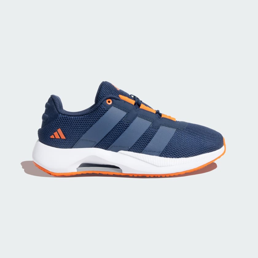 Navy blue and orange adidas shoes sale