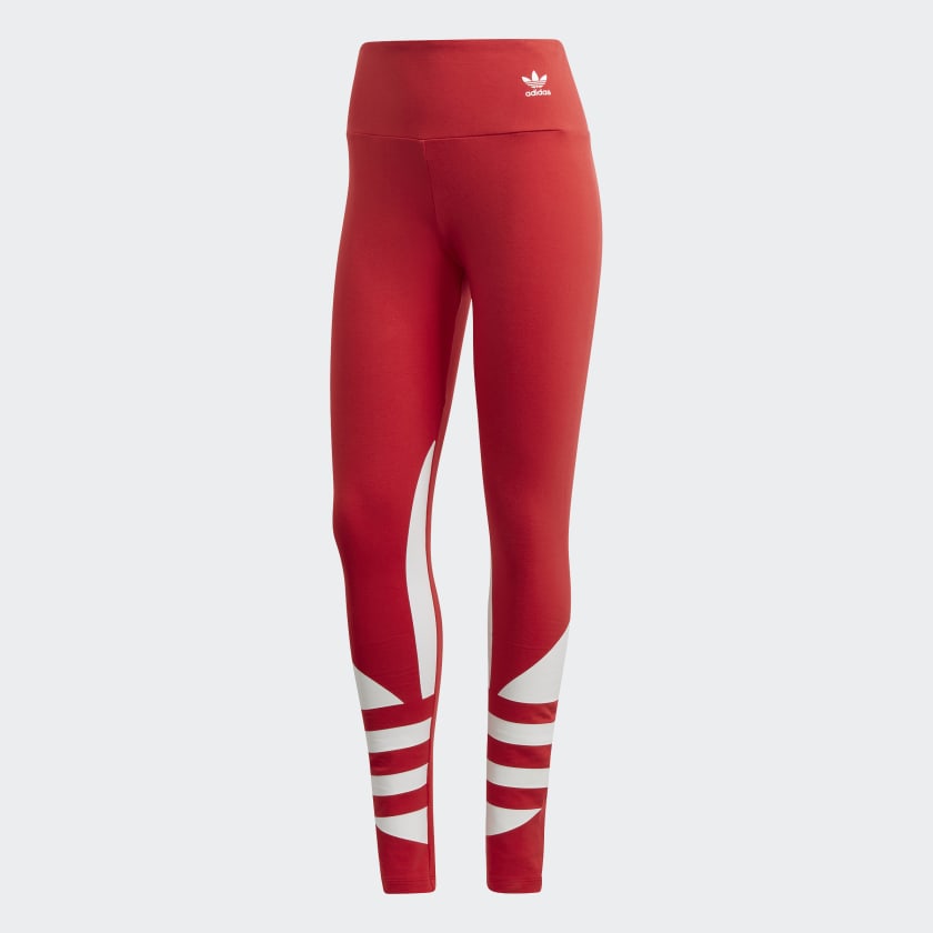 adidas Large Logo Tights Red adidas Thailand