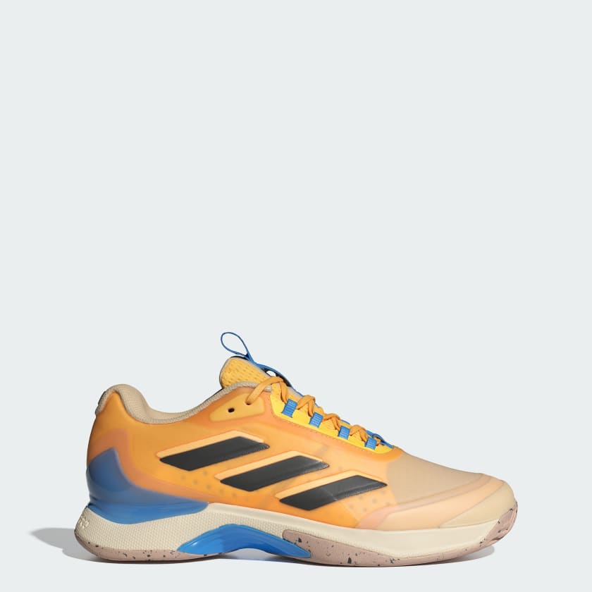 Adidas Women s Avacourt 2 Tennis Shoes Semi Spark Core Black Blue Burst Size 10.5