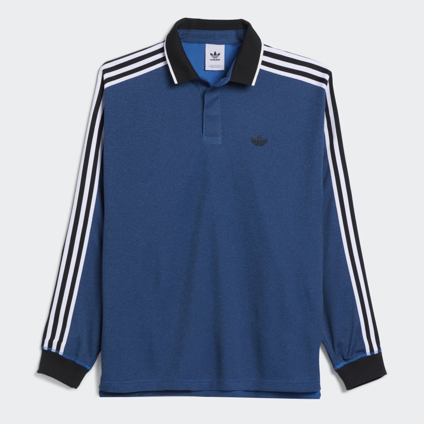 Adidas winchell long sleeve polo shirt clearance