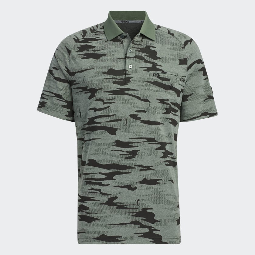 adidas Go To Camouflage Polo Shirt Green adidas Thailand