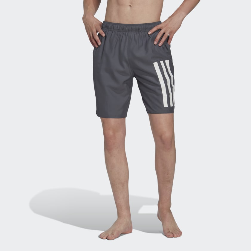 adidas fitness 3 stripes swim trunks