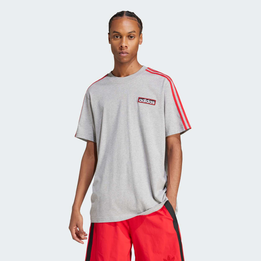 adidas Adicolor Adibreak T Shirt Grey adidas UK