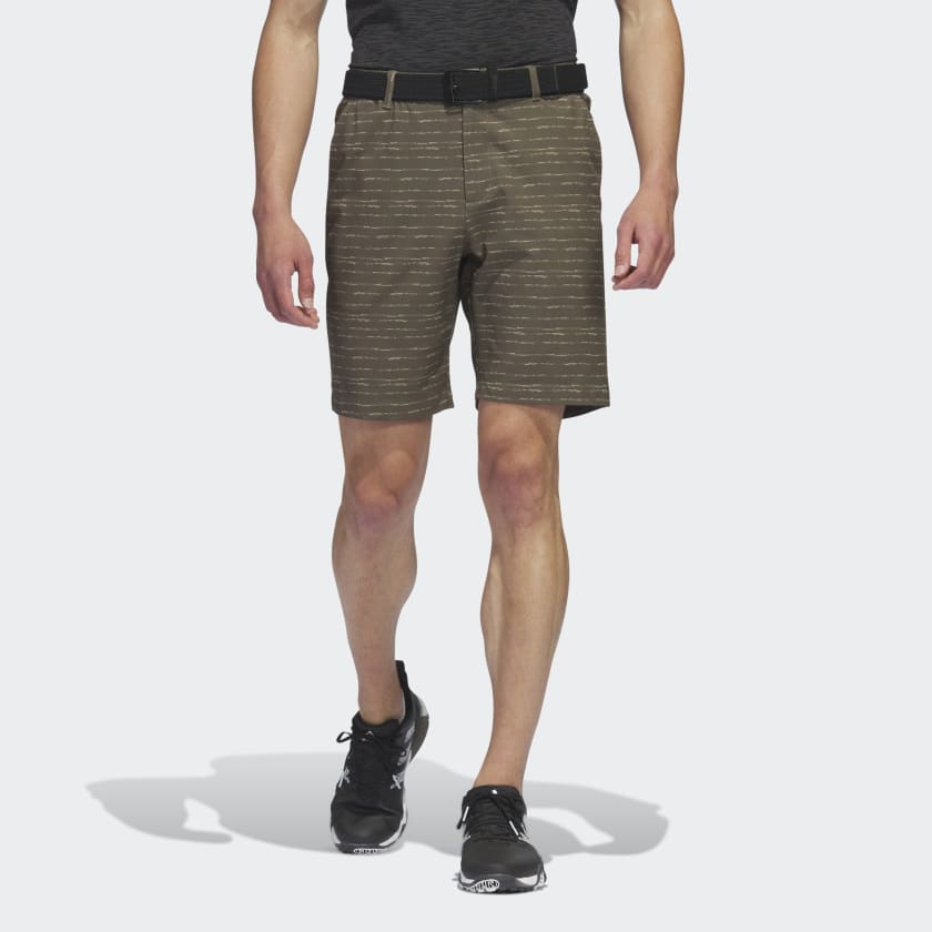 Adidas Textured 9-Inch Golf Shorts