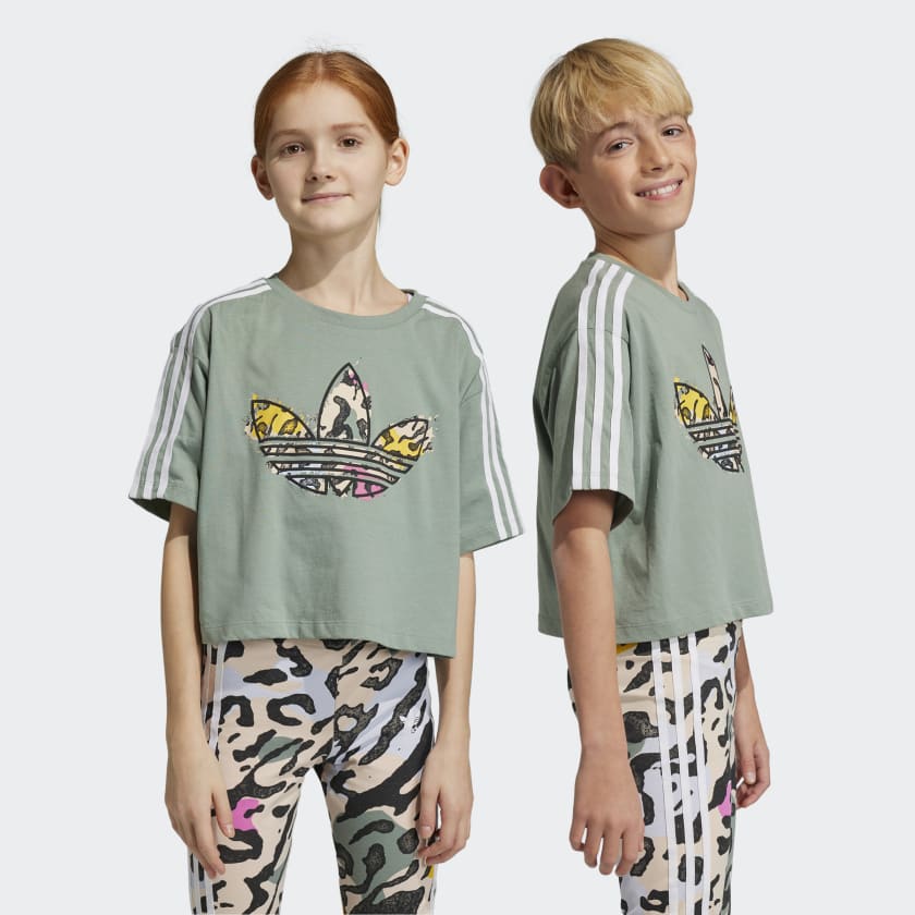 Adidas animal print shirt 2025
