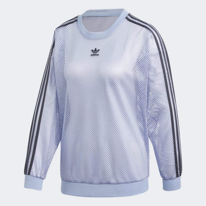 Adidas mesh sweatshirt new arrivals