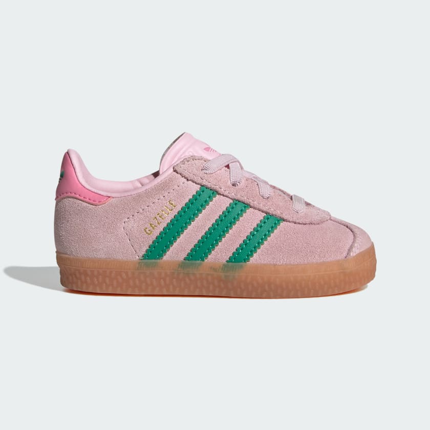 adidas Gazelle Comfort Closure Elastic Laces Kids Schuh Rosa adidas Deutschland