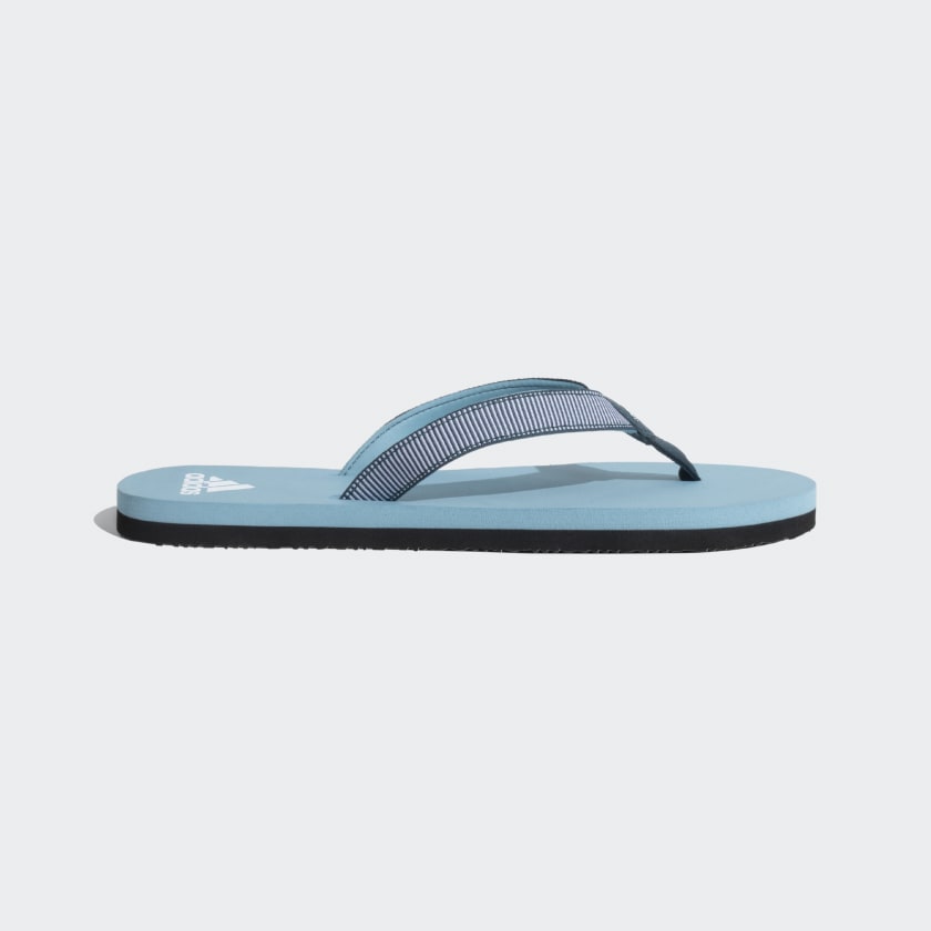 White adidas best sale flip flops womens