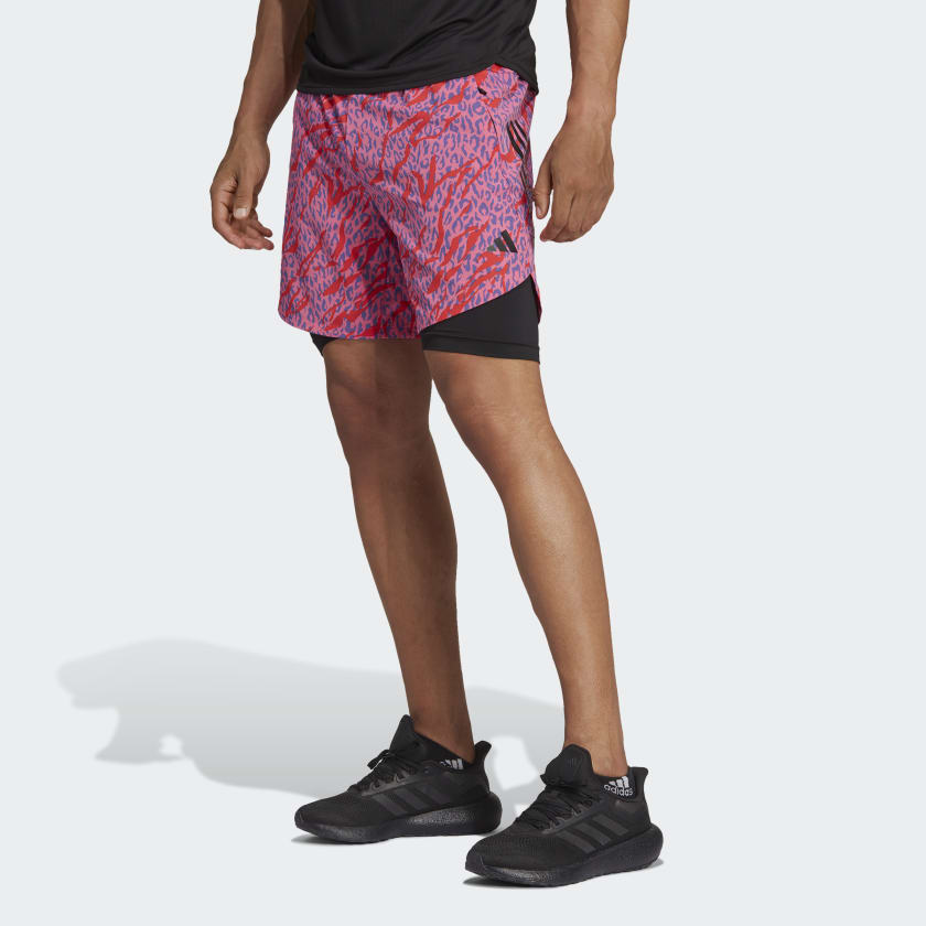 Adidas Animal Printed HIIT Short Curated By Cody Rigsby