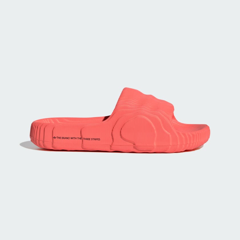 Adidas adilette slides women's red on sale