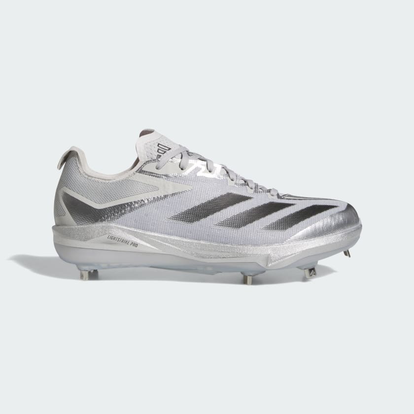 大人気新作 Electric+ Adizero adidas Silver Cleats Baseball Speed シングルカード