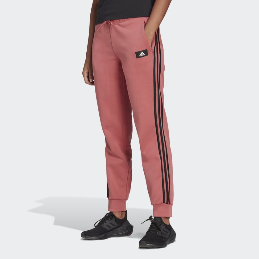 adidas Sportswear Future Icons 3-Stripes Regular-fit Broek - Rood ...