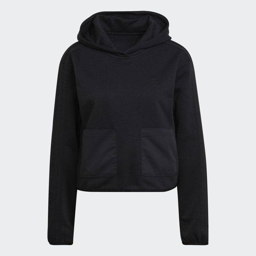 Adidas twill hoodie hotsell