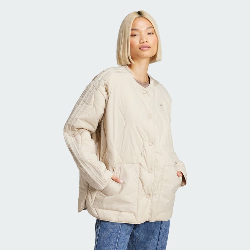 adidas Veste matelassee Fashion Liner Beige adidas Belgium