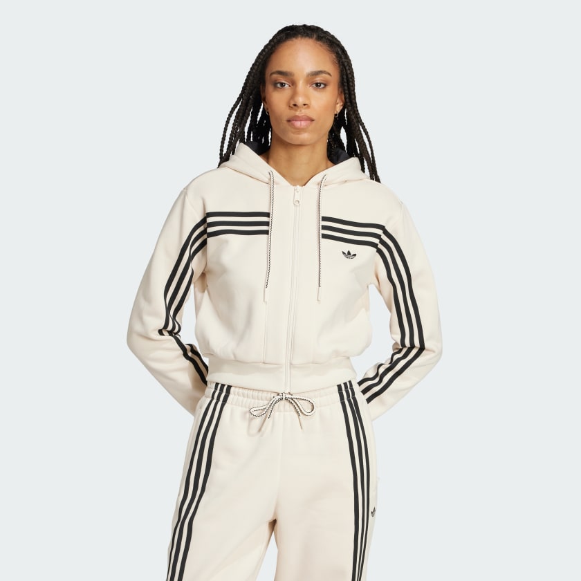 Adidas women's zip up shop